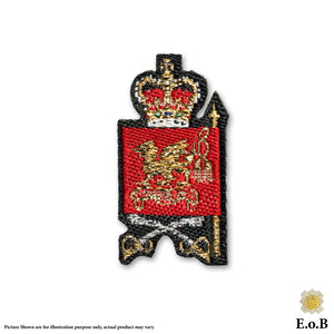 1/6 British Army Full Dress Welsh Guards Company Badge de grade de sergent-major