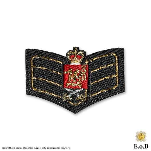 1/6 Britische Armee Nr. 1 Kleid Welsh Guards Color Sergeant Rank Badge
