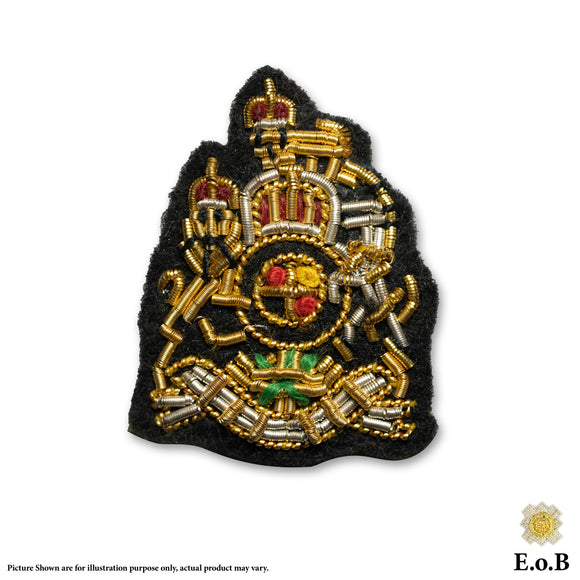 1/6 Guardia del ejército británico Sargento regimiento mayor No.1 Vestimenta Insignia de rango