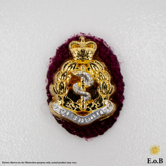 1/6 British Army Royal Army Medical Corps Cap Badge [EIIR]
