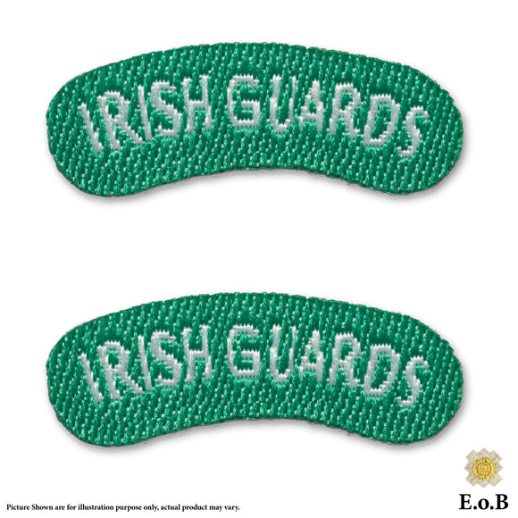1/6 Ejército británico El título de hombro de la Guardia irlandesa Flash